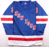 Bernie Nicholls Signed New York Rangers Jersey Inscribed "3xA.S." (JSA) Center