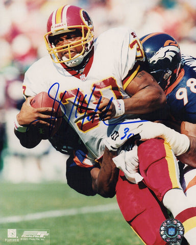 Brian Mitchell Signed Washington Football Team vs. Broncos 8x10 Photo - (SS COA)