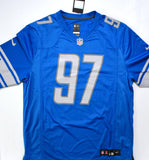 Aidan Hutchinson Detroit Lions Autographed NFL Nike Game Jersey-Beckett W Holo