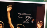Basketball Greats Kareem & Julius Erving 27x23 Autographed Photo - Fanatics COA