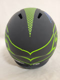 KENNETH WALKER III SIGNED SEATTLE SEAHAWKS ECLIPSE SPEED REPLICA HELMET BECKETT