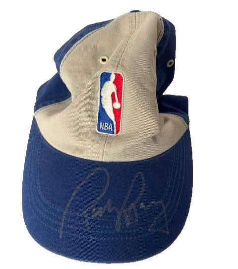 Rick Barry Autographed NBA Cap JSA COA