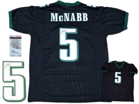 Donovan McNabb Autographed SIGNED Jersey - Black - JSA Authentic