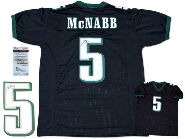 Donovan McNabb Autographed SIGNED Jersey - Black - JSA Authentic