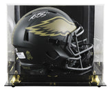 Eagles A.J. Brown Signed STS IV Full Size Speed Rep Helmet W/ Case BAS Witnessed