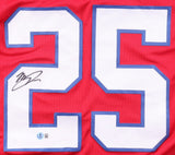 Marcus Jones Signed New England Patriots Jersey (Beckett) 2022 Draft Pick / D.B.