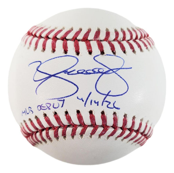 Noah Schultz Chicago White Sox Signed Official Baseball MLB Debut 4/14/26 BAS