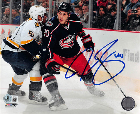 Blue Jackets Jared Boll Authentic Signed 8x10 Horizontal Photo Autographed BAS