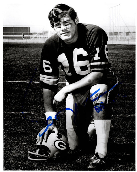 Packers Quarterback SCOTT HUNTER Signed 8x10 Photo #7 AUTO - 1971-73