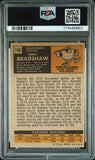 Steelers Terry Bradshaw Signed 1971 Topps #156 Rookie Card Auto 10! PSA Slab 1