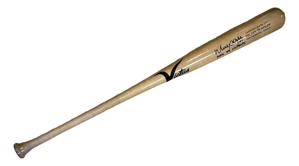 Walker Buehler Dodgers Signed Victus CT1 Player Model Bat 2020 WS Champs BAS