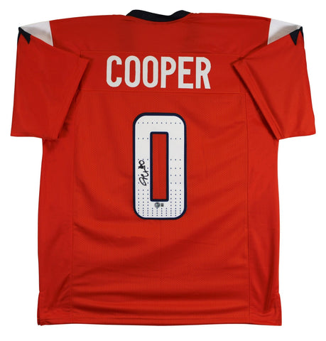 Jonathan Cooper Signed Denver Broncos Jersey (Beckett) 2021 Draft Pck Linebacker