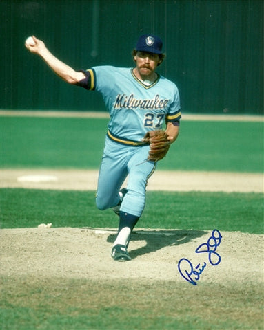 Brewers 1982 AL Champs PETE LADD (d) Signed 8x10 Photo #3 AUTO
