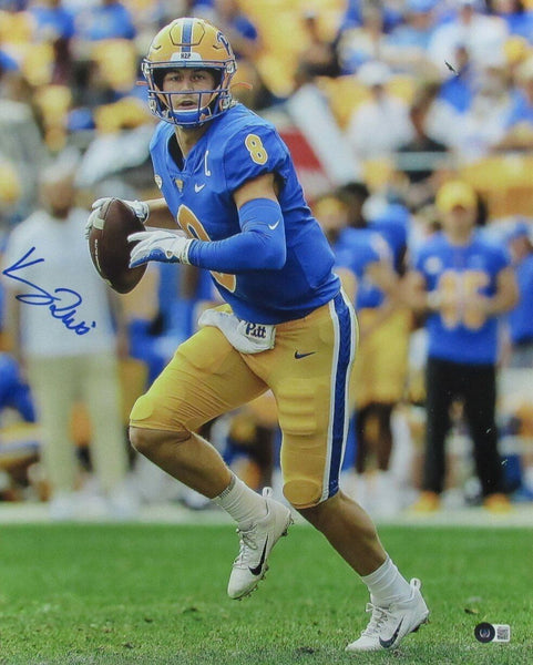 Kenny Pickett Autographed 16x20 Photo University of Pittsburgh Beckett 168940