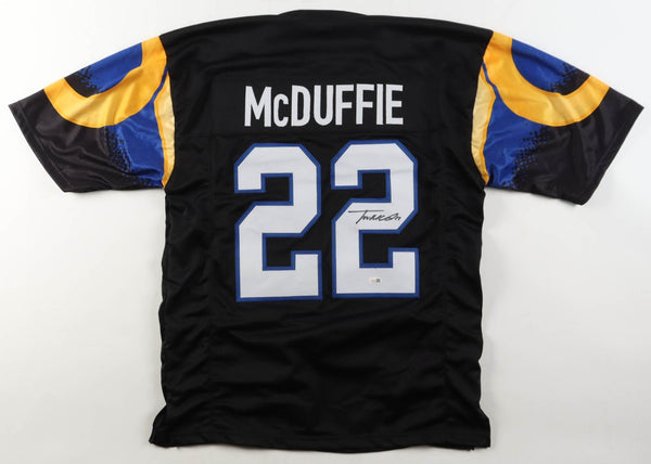 Trent McDuffie Signed Los Angeles Rams Jersey (JSA) 2022 1st Round Pick Def Back