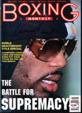 Lennox Lewis Autographed Signed Boxing Monthly Magazine Cover PSA/DNA #S49303