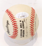 Tim Raines Autographed Official National League Baseball JSA COA
