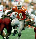 Warren Sapp Signed Miami Hurricanes Jersey Inscr "91 NATL Champs" (Beckett QR)