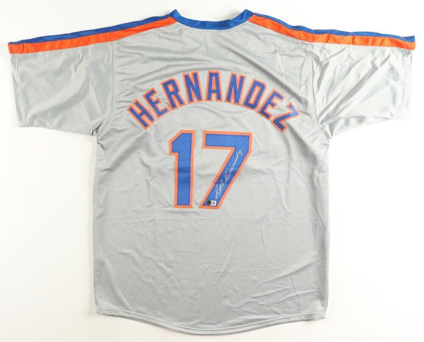 Keith Hernandez Signed New York Mets Jersey (Beckett) 1986 World Series Champ 1B