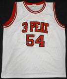 Chicago Bulls Horace Grant Autographed White Jersey "4X Champ" JSA #WIT761516