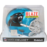 Steve Smith Autographed/Signed Carolina Panthers Mini Helmet Blaze Radtke 53144