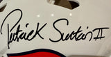Patrick Surtain II Autographed Denver Broncos Snowcapped NFL Pro Helmet BAS COA