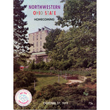 Ohio State Buckeyes vs Northwestern 10/27/1973 Homecoming Game Magazine 59293