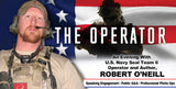 Robert O'Neill "Never Quit" Signed New York Yankees Never Forget 911 Jersey PSA