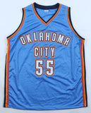 Isaiah Hartenstein Signed Oklahoma City Thunder Jersey (JSA) 2025 NBA Champ