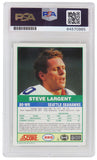 Steve Largent Autographed Seahawks 1989 Score Card #225 w/HOF'95 - (PSA)