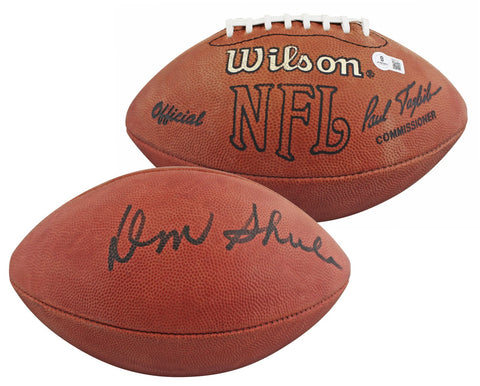 Dolphins Don Shula Authentic Signed Wilson Official Nfl Football BAS #BV01127