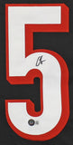 Chad Johnson Authentic Signed Black Pro Style Jersey BAS Witnessed 2
