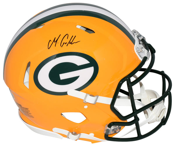 MATTHEW GOLDEN AUTOGRAPHED GREEN BAY PACKERS AUTHENTIC SPEED HELMET BECKETT