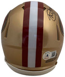 Steve Young Autographed San Francisco 49ers Signed Football Mini Helmet Beckett