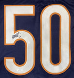 Mike Singletary Signed Custom Blue Pro-Style Football Jersey JSA Hologram