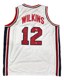 Dominique Wilkins USA Signed White Basketball Jersey PSA/DNA