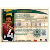 Brian Griese Autographed/Signed 1998 Topps #346 Trading Card Beckett 59198