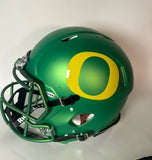 Bo Nix Autographed Oregon Ducks Candy Apple Pro Helmet BAS COA