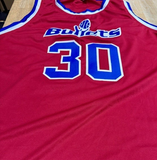 Rasheed Wallace Signed Washington Bullets Jersey (Beckett) 2004 NBA Champion