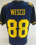 Trevon Wesco Signed West Virginia Mountaineers Jersey (JSA COA New York Jets TE