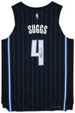 Framed Jalen Suggs Orlando Magic Signed Black 2021-2022 Authentic Jersey