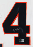 Yordan Alvarez Authentic Signed White Pro Style Framed Jersey BAS Witnessed