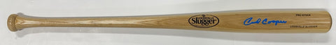 Cecil Cooper Signed Blonde Replica Louisville Slugger Bat AUTO - BAS