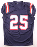 Marcus Jones Signed New England Patriots Jersey (Beckett) 2022 Draft Pick / DB