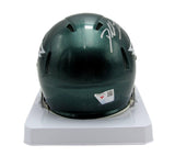 Dallas Goedert Signed/Auto Eagles Mini Speed Replica Helmet Fanatics 192988
