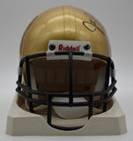 Joe Bellino 1960 Heisman Winner Navy Signed Mini Helmet JSA 212252