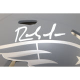 Randy Moss Autographed New England Patriots Slate Mini Helmet Beckett 53649