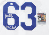 Justin Bruihl Signed Los Angeles Jersey Inscribed "Go Dodgers" (JSA COA) Pitcher