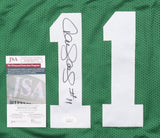 Dana Barros Signed Boston Celtics Jersey (JSA COA) 1995 All Star /Shooting Guard