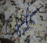 Jim Brown HOF Signed/Autographed 11x14 Photo Browns BAS 214402